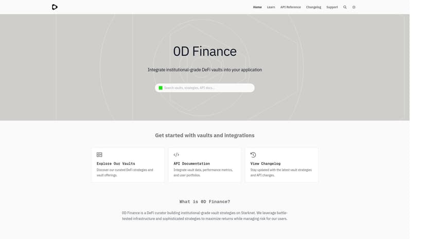 0d Finance project